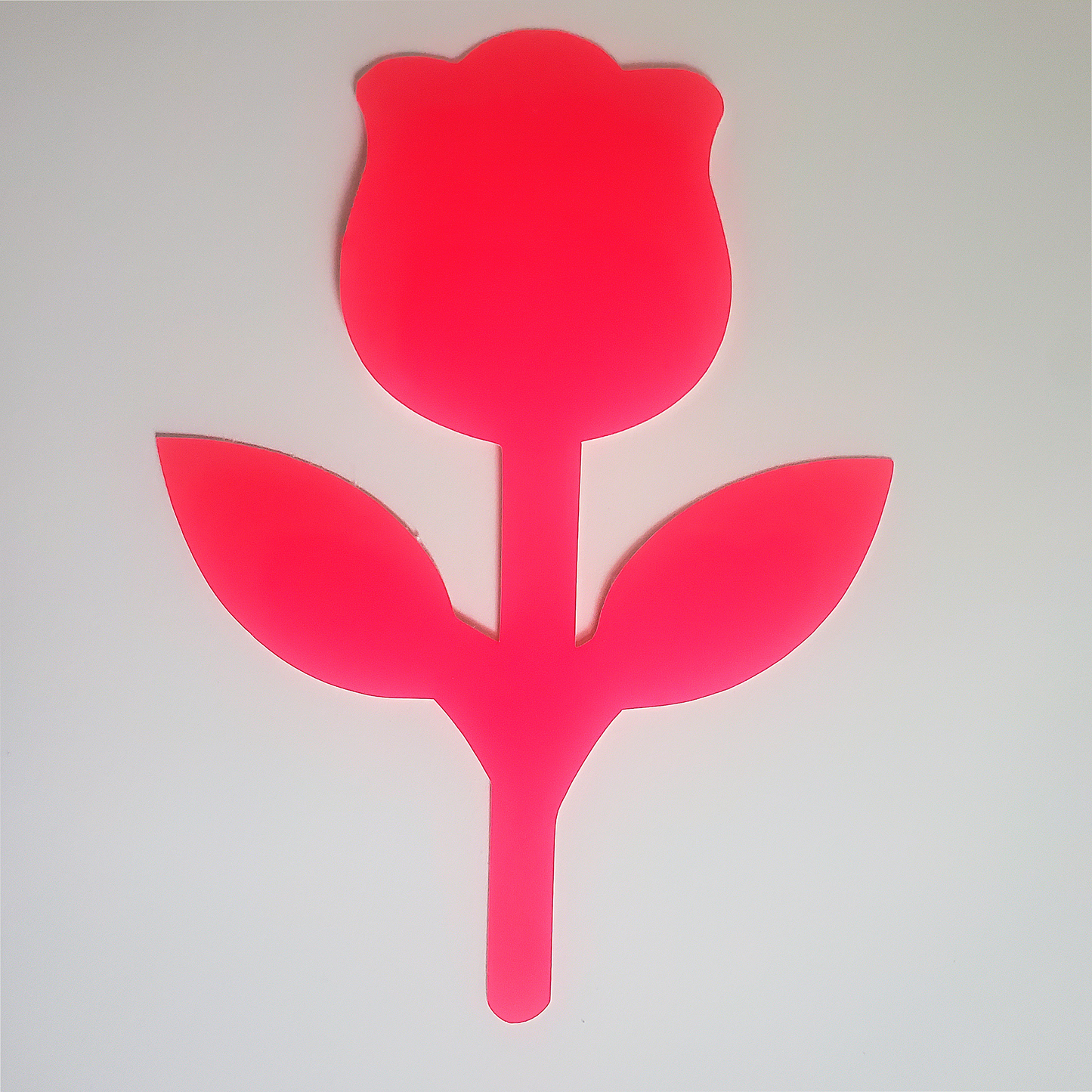 Piktrik Petal Pop Flower Paddle Skin – Voltage Pink (Neon Pink) Pickleball Paddle Accessory