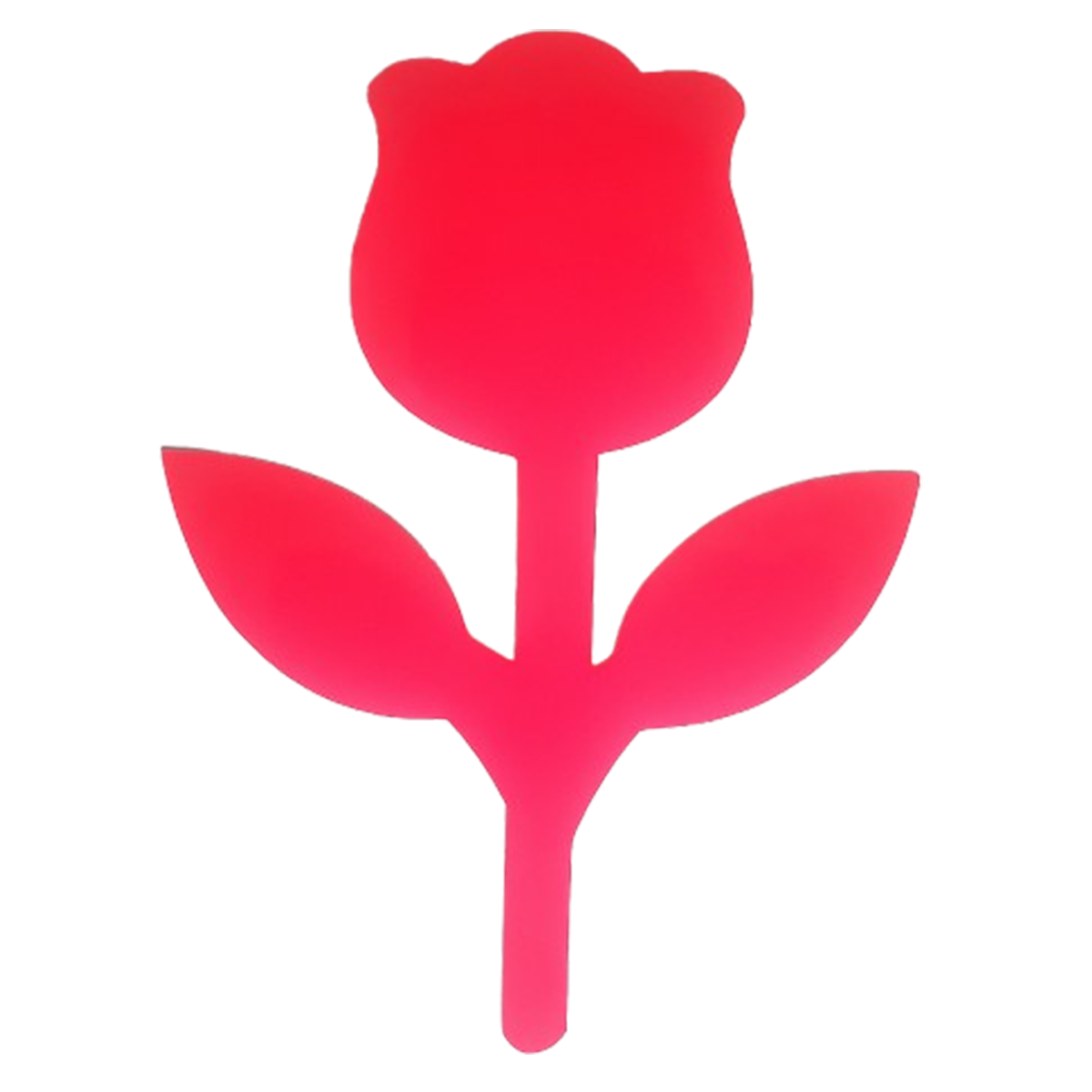 Piktrik Petal Pop Flower Paddle Skin – Voltage Pink (Neon Pink) Pickleball Paddle Accessory