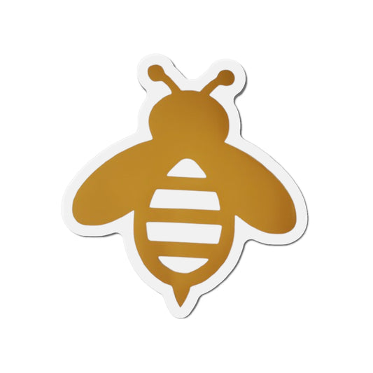 Piktrik Buzzing Bee Paddle Skin – Golden Surge (Gold) Pickleball - Die-Cut Magnets