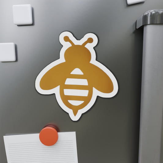Piktrik Buzzing Bee Paddle Skin – Golden Surge (Gold) Pickleball - Die-Cut Magnets