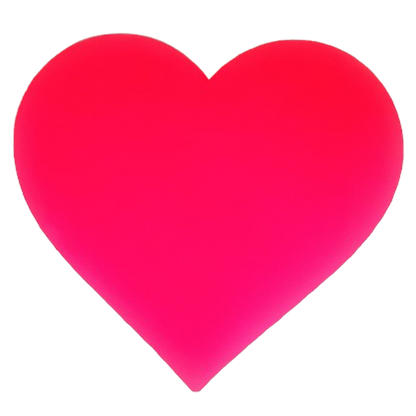 Diseño de paleta Piktrik Heart: accesorio de pickleball rosa voltaje (rosa neón)